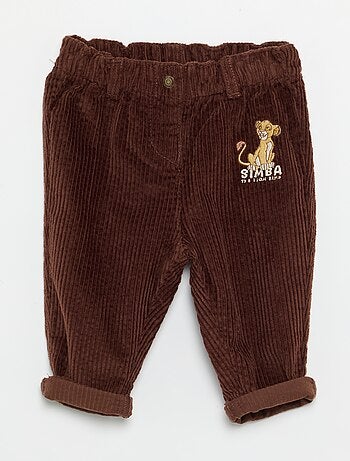 Fluwelen broek 'Disney'