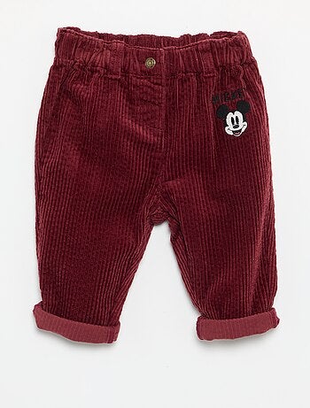 Fluwelen broek 'Disney'