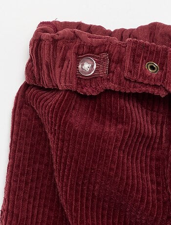 Fluwelen broek 'Disney'