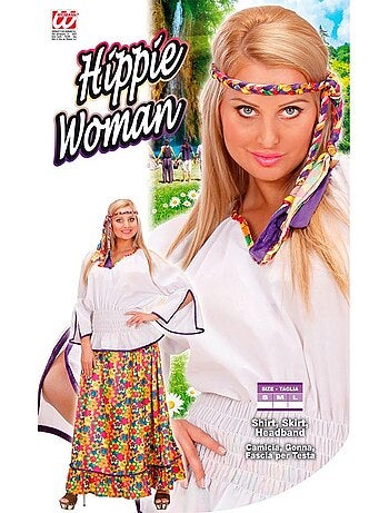 Fluwelen hippiekostuum