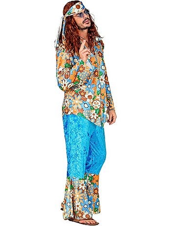 Fluwelen hippiekostuum