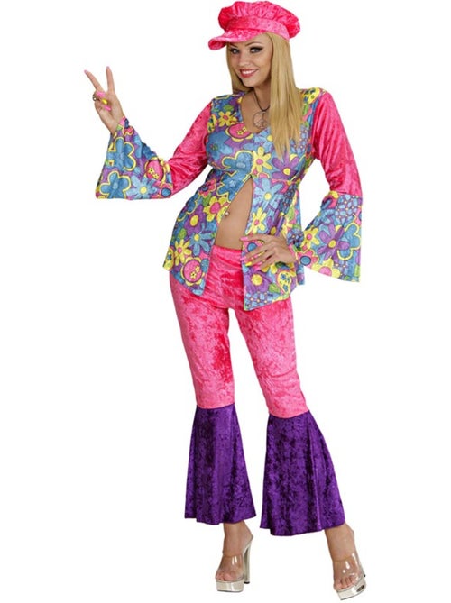 Fluwelen hippiekostuum - Kiabi