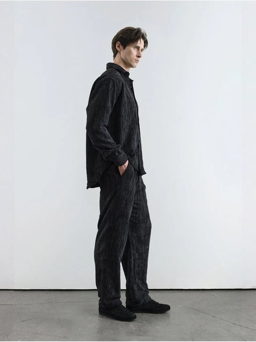 Fluwelen oversized overhemd met knopen giesto - Kiabi Fluwelen oversized overhemd met knopen giesto - Kiabi