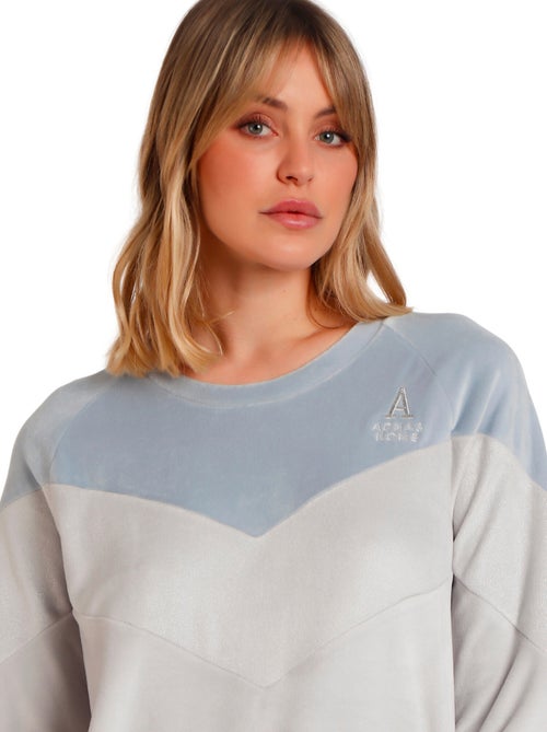 Fluwelen pyjama broek top lange mouwen soft home - Kiabi Fluwelen pyjama broek top lange mouwen soft home - Kiabi