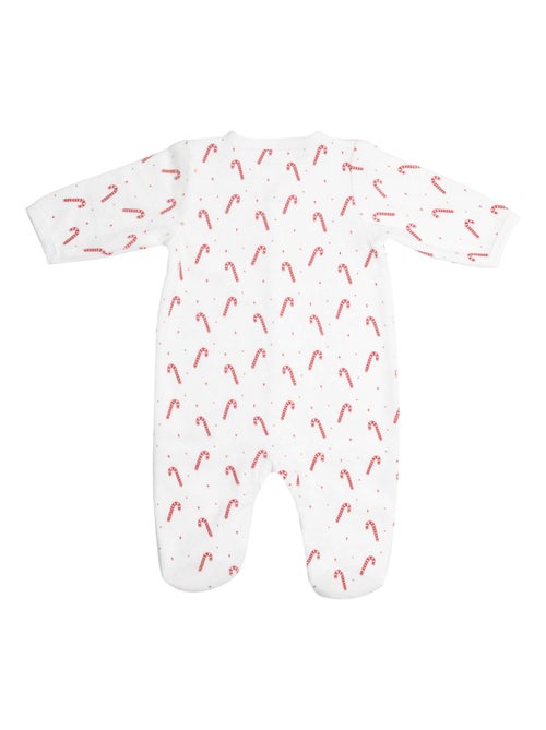 Fluwelen pyjama voor baby zuurstok - Kiabi Fluwelen pyjama voor baby zuurstok - Kiabi