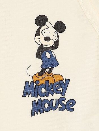 Fluwelen pyjamaset 'Mickey Mouse' - 2-delig