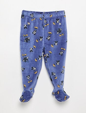 Fluwelen pyjamaset 'Mickey Mouse' - 2-delig