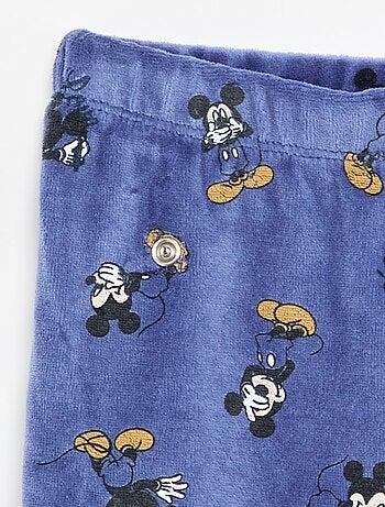 Fluwelen pyjamaset 'Mickey Mouse' - 2-delig