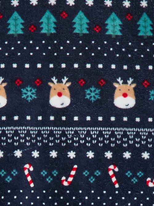 Fluwelen slaappakje met applicatie - Kiabi