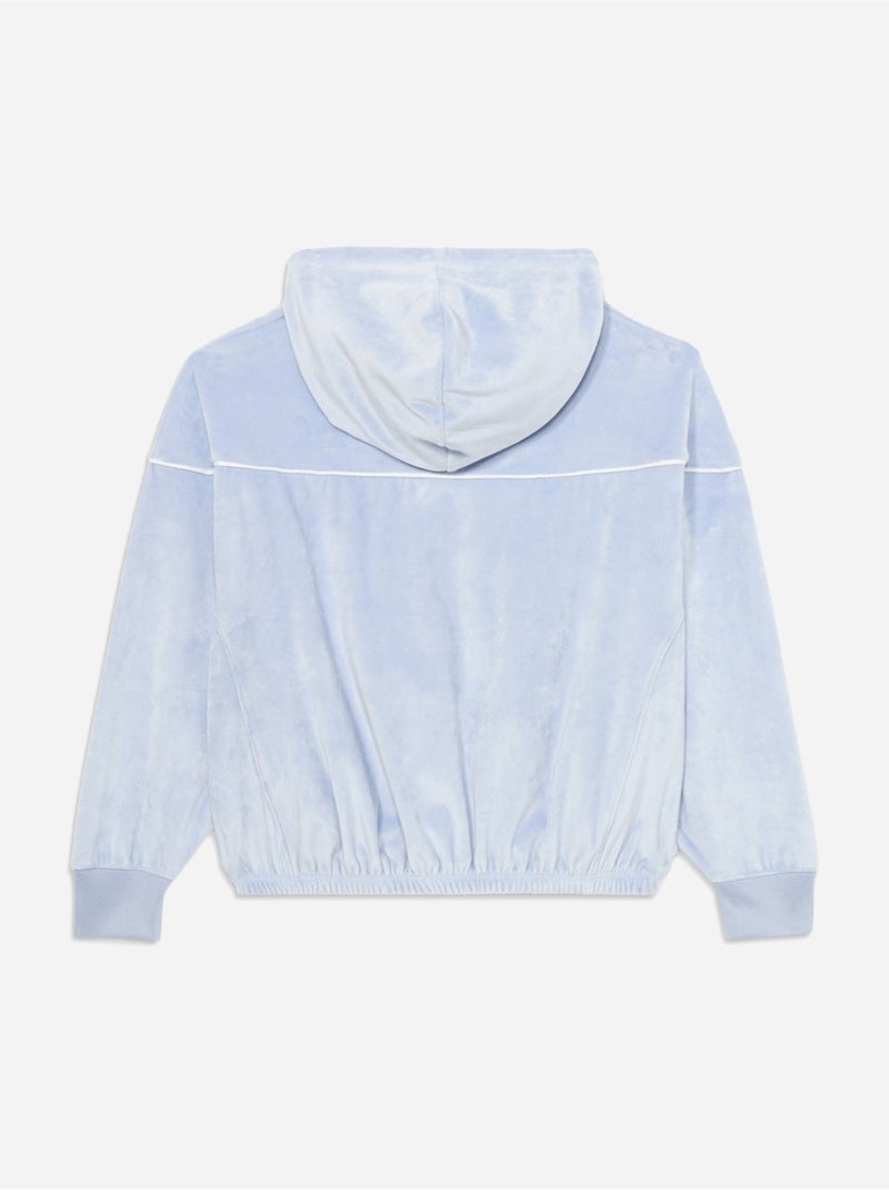 Fluwelen sweatshirt - Jordan Hemelsblauw - Kiabi