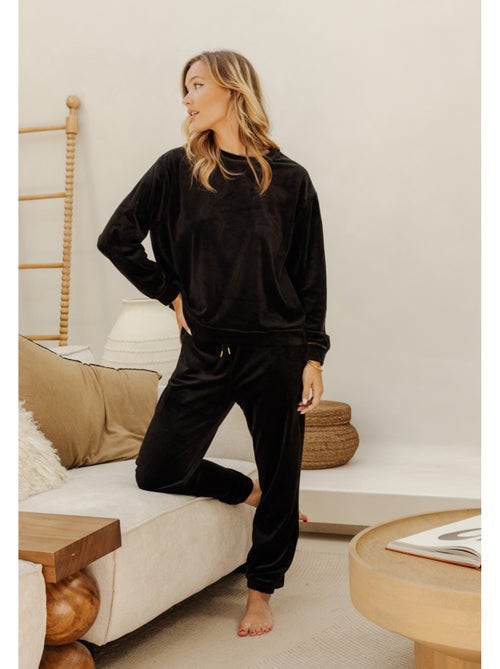 Fluwelen sweatshirt charlotte - Kiabi