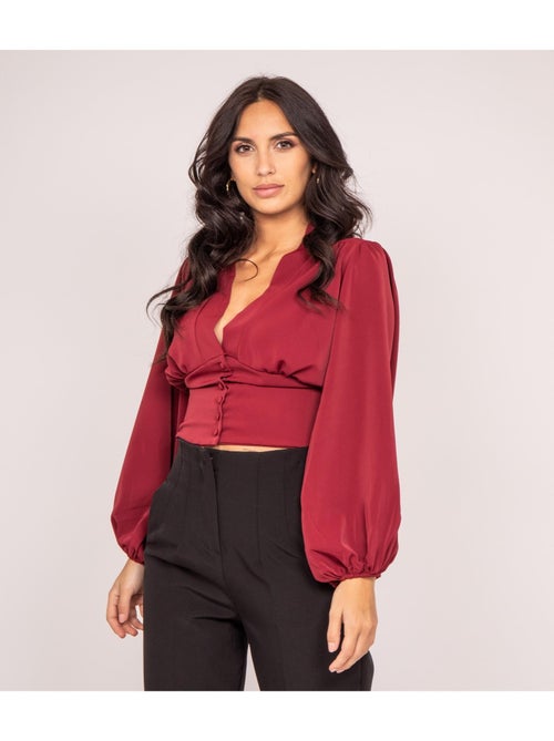 FOLIVIA blouse met knoopsluiting - Kiabi FOLIVIA blouse met knoopsluiting - Kiabi