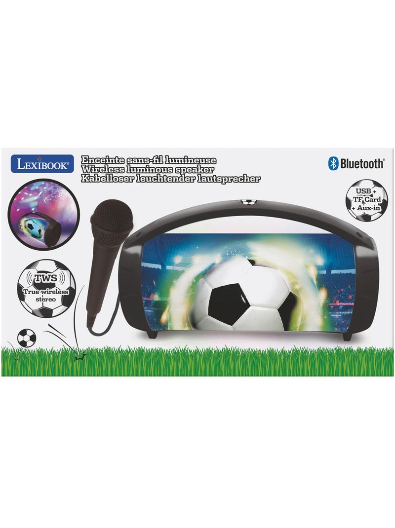 Football bluetooth® luidspreker met microfoon Multicolor - Kiabi