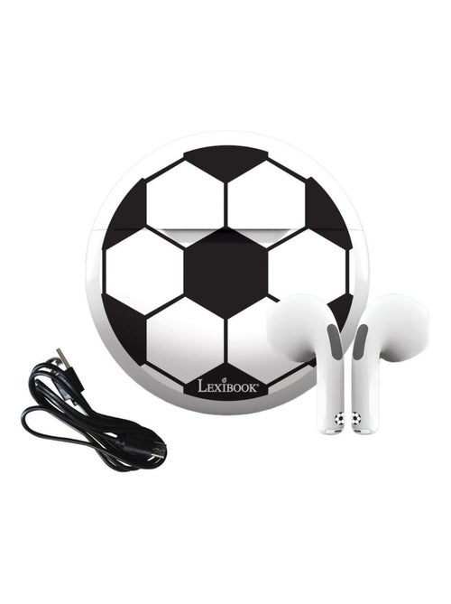 Football bluetooth oordopjes met oplaad-opbergcase - Kiabi Football bluetooth oordopjes met oplaad-opbergcase - Kiabi