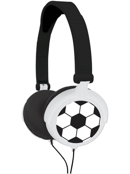 Football stereo bedrade opvouwbare koptelefoon met veilige volumebeperking - Kiabi Football stereo bedrade opvouwbare koptelefoon met veilige volumebeperking - Kiabi
