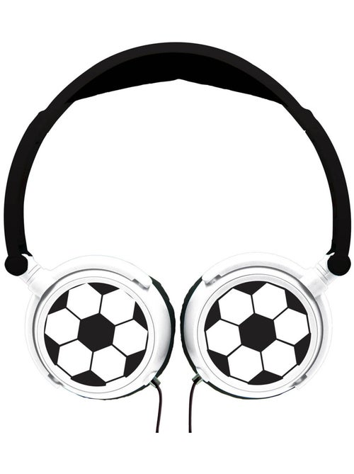 Football stereo bedrade opvouwbare koptelefoon met veilige volumebeperking - Kiabi Football stereo bedrade opvouwbare koptelefoon met veilige volumebeperking - Kiabi