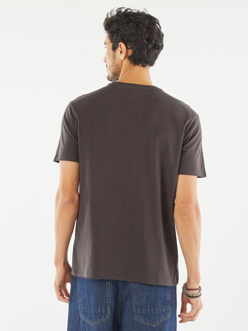 Ford Mustang-T-shirt met korte mouw ZWART - Kiabi