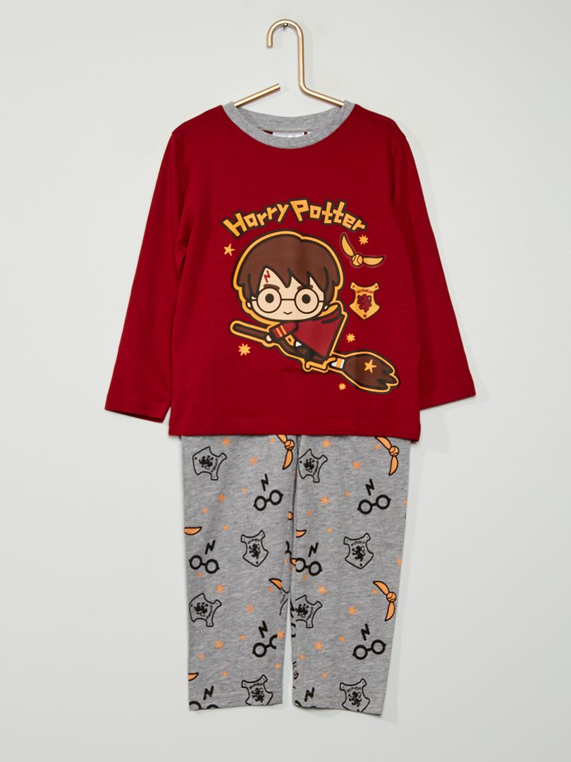 Fosforescerende pyjama 'Harry Potter' ROOD - Kiabi