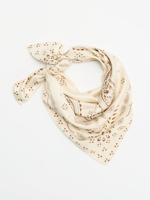Foulard à motifs - Kiabi