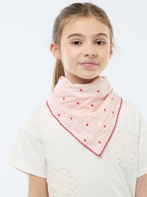 Foulard carré imprimé - Kiabi