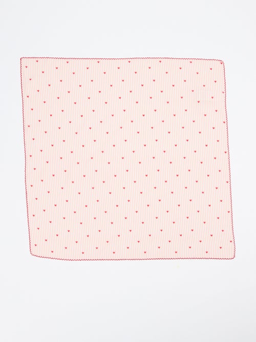 Foulard carré imprimé - Kiabi