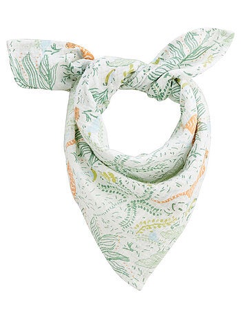 Foulard en gaze de coton Kanha 50 x 50 cm