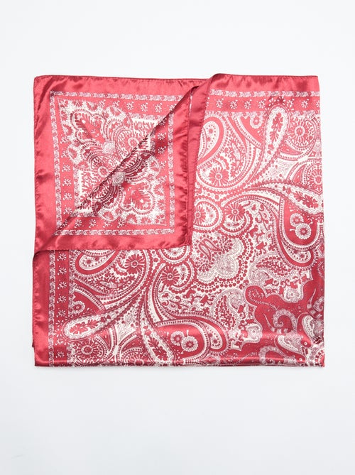 Foulard imprimé 'arabesques' - Kiabi