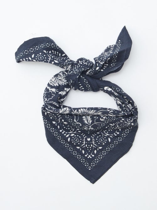 Foulard imprimé 'bandana' - Kiabi