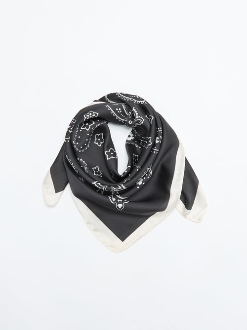 Foulard imprimé 'bandana' - Kiabi