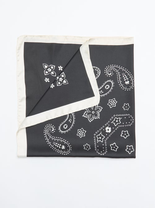 Foulard imprimé 'bandana' - Kiabi