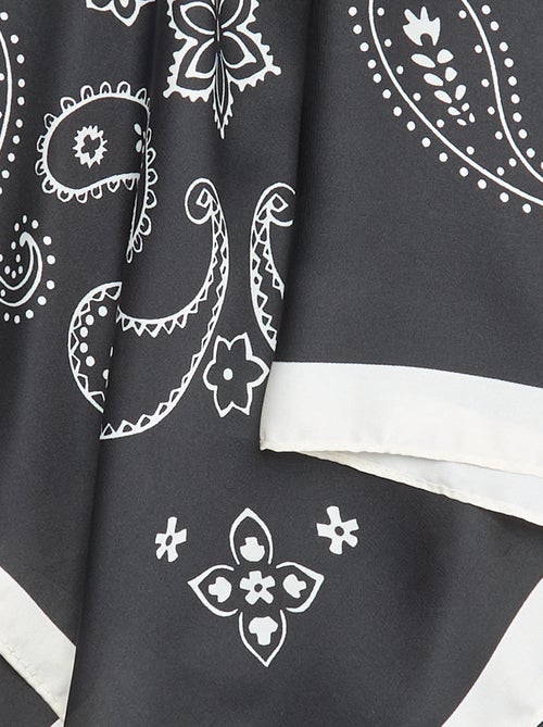 Foulard imprimé 'bandana' - Kiabi