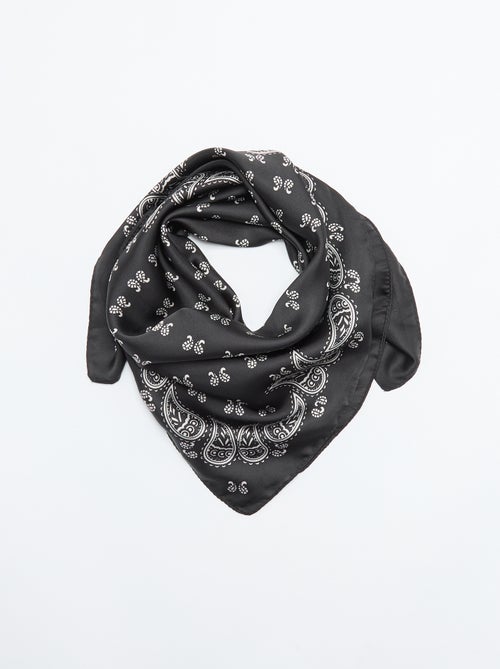 Foulard imprimé 'bandana' - Kiabi