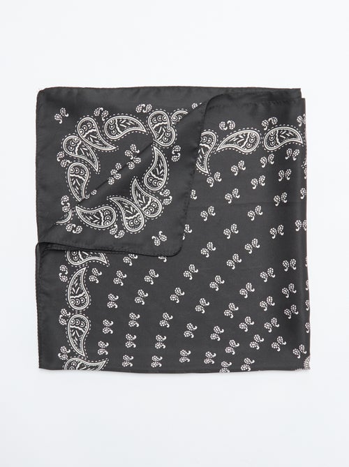 Foulard imprimé 'bandana' - Kiabi