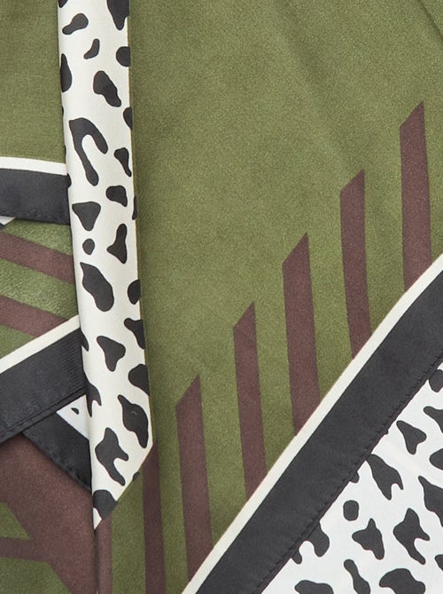 Foulard imprimé 'léopard' - Kiabi