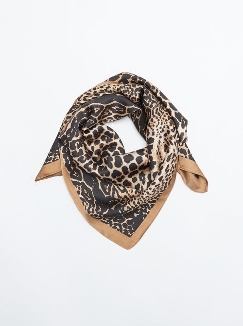 Foulard imprimé 'léopard' - Kiabi Foulard imprimé 'léopard' - Kiabi