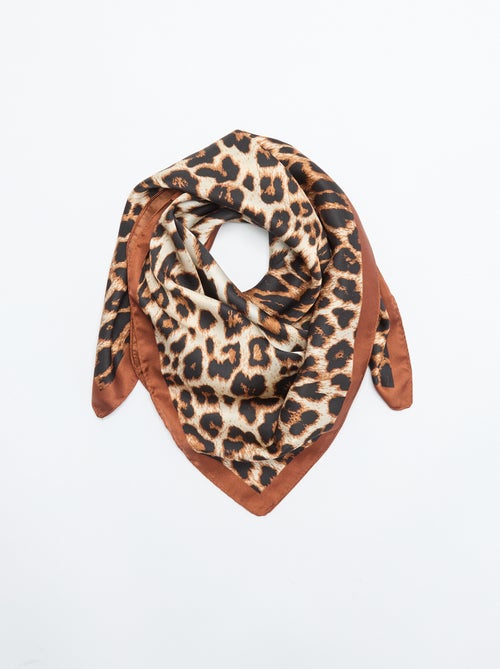Foulard imprimé 'léopard' - Kiabi Foulard imprimé 'léopard' - Kiabi