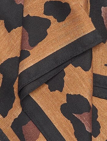 Foulard imprimé 'léopard
