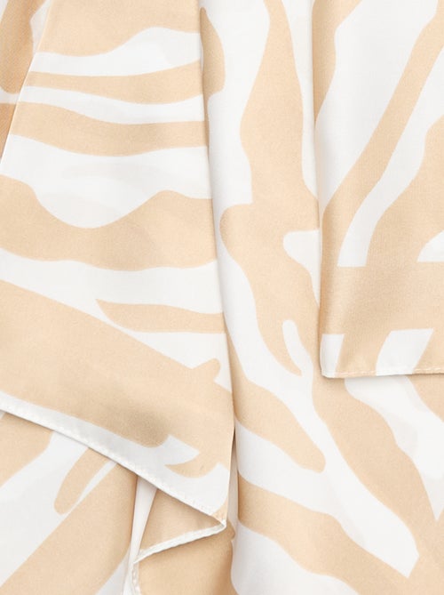 Foulard imprimé 'zèbre' - Kiabi