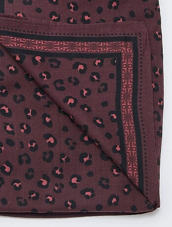 Foulard met Indiamotieven
