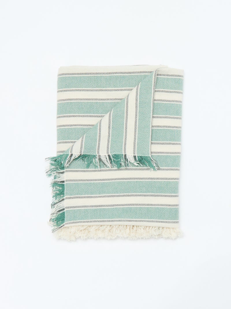 Fouta strandlaken Blauw - Kiabi