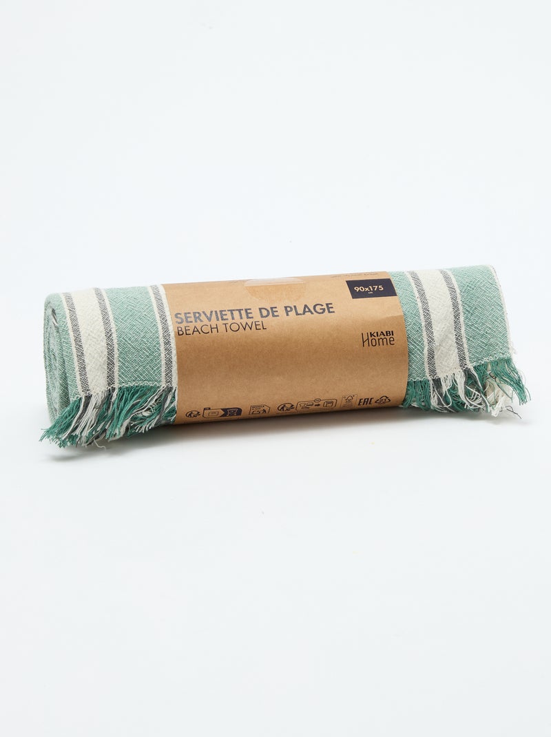 Fouta strandlaken Blauw - Kiabi