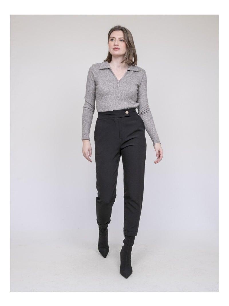 Franina polo top Beige - Kiabi