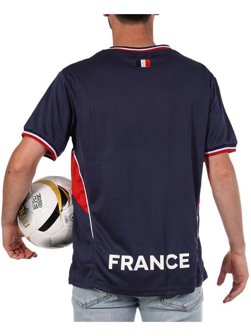 Frankrijk Supporter T-shirt Donkerblauw Unisex Sport Zone - Kiabi Frankrijk Supporter T-shirt Donkerblauw Unisex Sport Zone - Kiabi