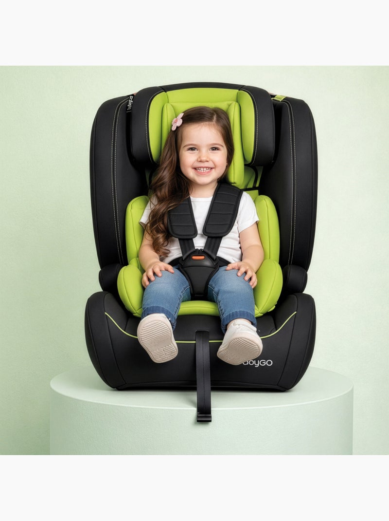 FreeMove i-Size autostoel - BabyGO Groen - Kiabi