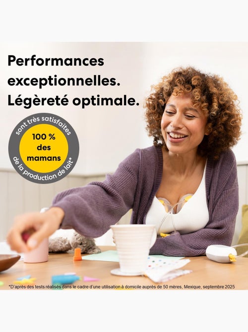 Freestyle mini hands-free medela - tire-lait électrique simple portable mains libres 24mm - Kiabi