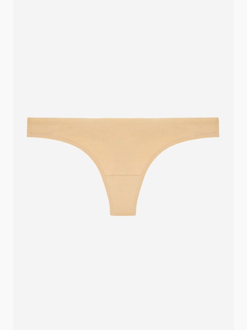 Fresh basic t en coton penti Beige argile - Kiabi
