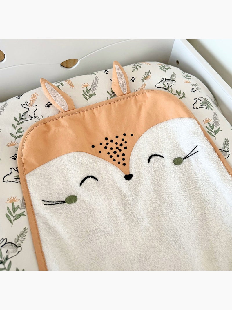 Frimousse aankleedmat hoes + aankleedmat Ecru - Kiabi