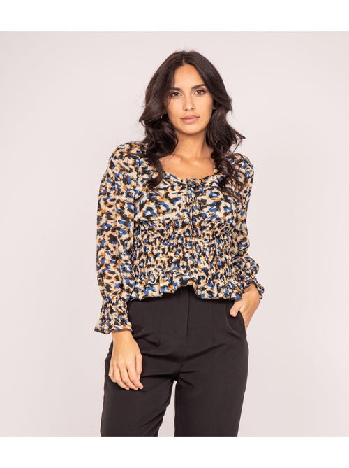 FRONKA bedrukte blouse - Kiabi FRONKA bedrukte blouse - Kiabi