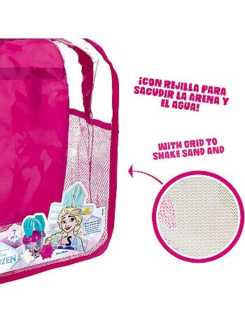 Frozen beach emmerset met rugzak en poncho-accessoires