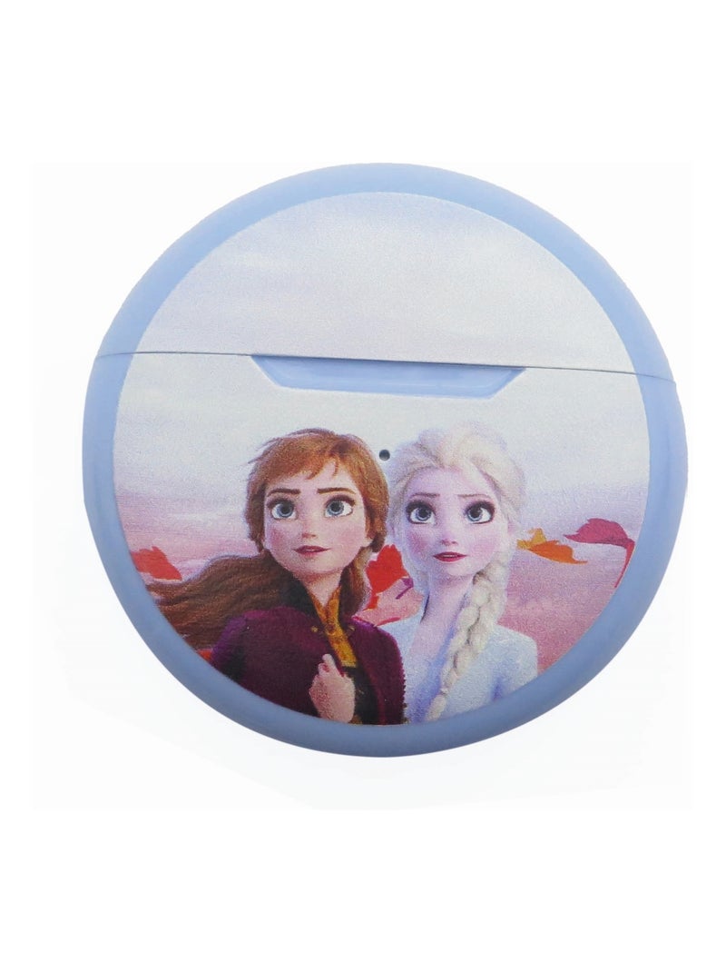 Frozen bluetooth oordopjes met oplaad-opbergcase Blauw - Kiabi